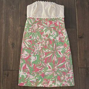 LILLY PULITZER Size 2 Franco Dress Forgot My Trunks